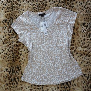 Sanctuary animal print top